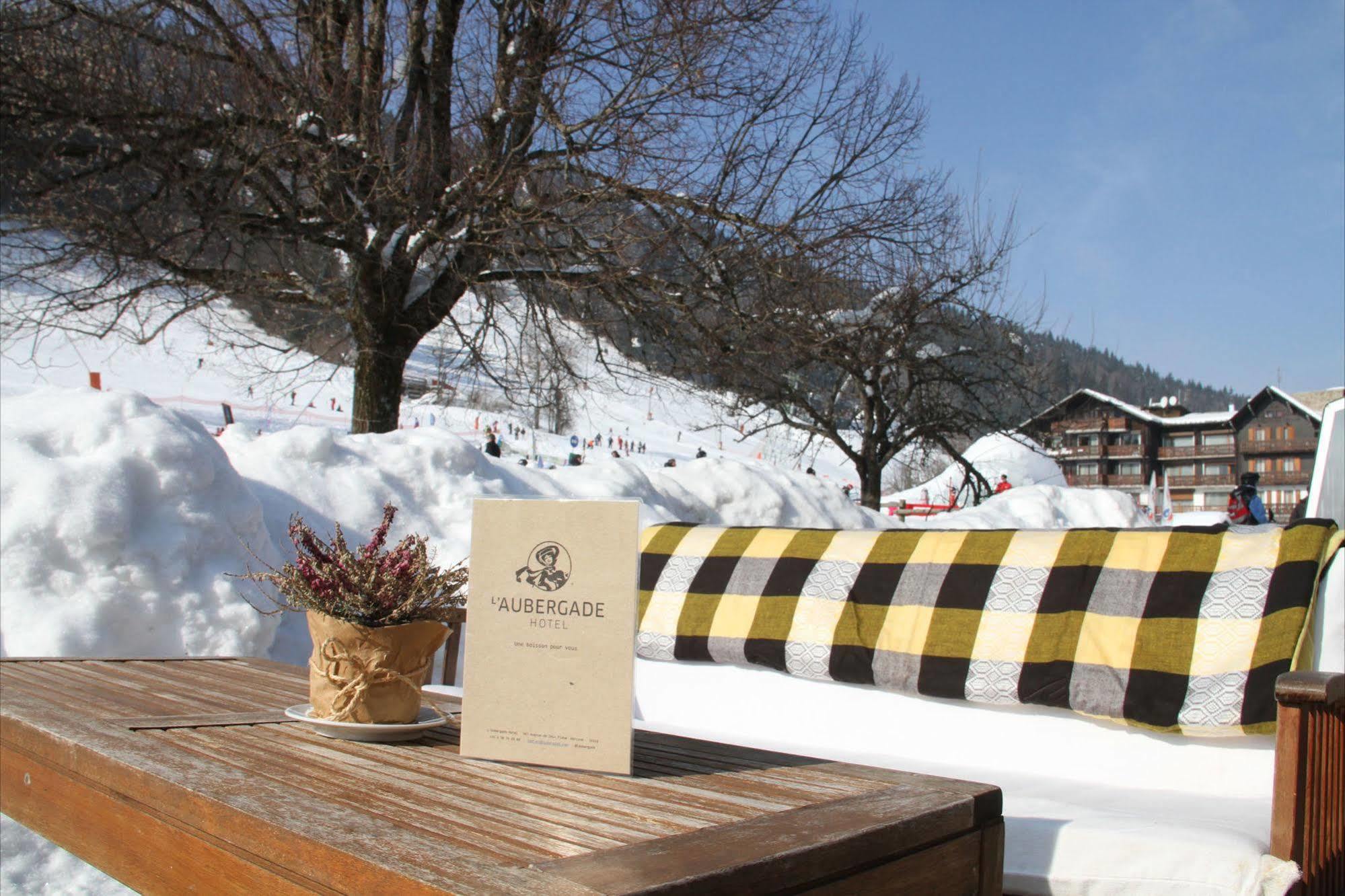 Hotel L'Aubergade มอร์ซีน ภายนอก รูปภาพ